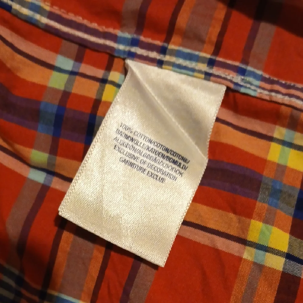 Ralph Lauren Kids Red Plaid Button Down Shirt